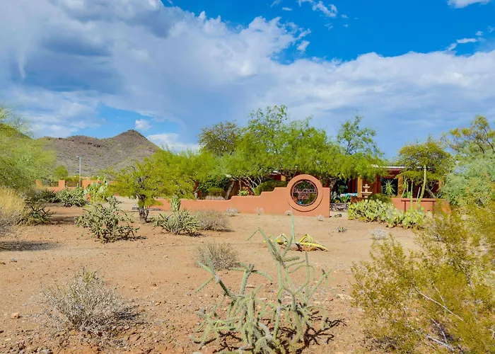 Сasa de vacaciones 'full Circle Ranch' W/ Mtn Views In Cave Creek! Cave Creek