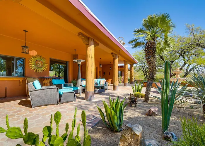 Сasa de vacaciones 'full Circle Ranch' W/ Mtn Views In Cave Creek! *
