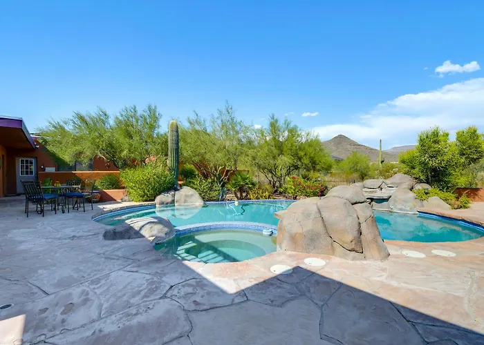 Сasa de vacaciones 'full Circle Ranch' W/ Mtn Views In Cave Creek!