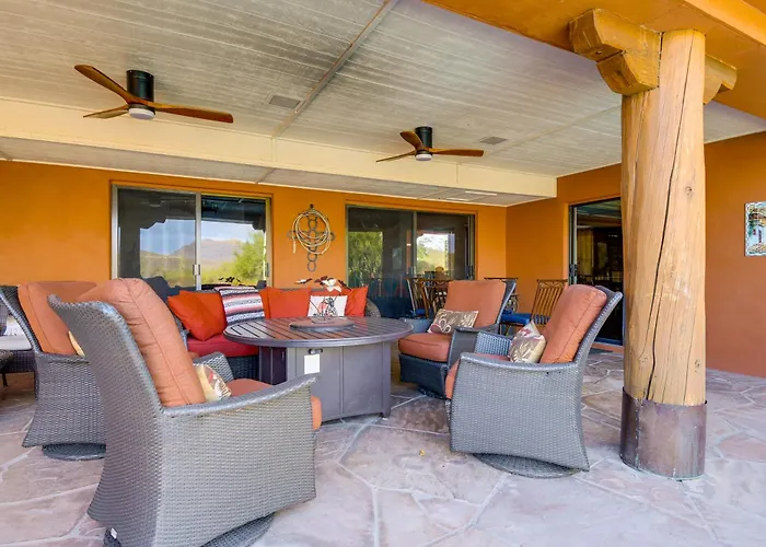 'full Circle Ranch' W/ Mtn Views In Cave Creek! Cave Creek